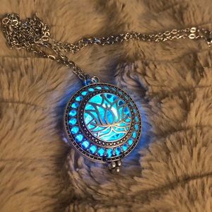 Lotus Flower LED Pendant with chain